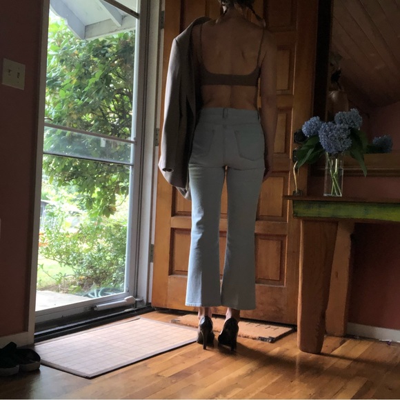 JBrand Julia High-Rise Flare in Surf Sz 27 - Picture 2 of 15